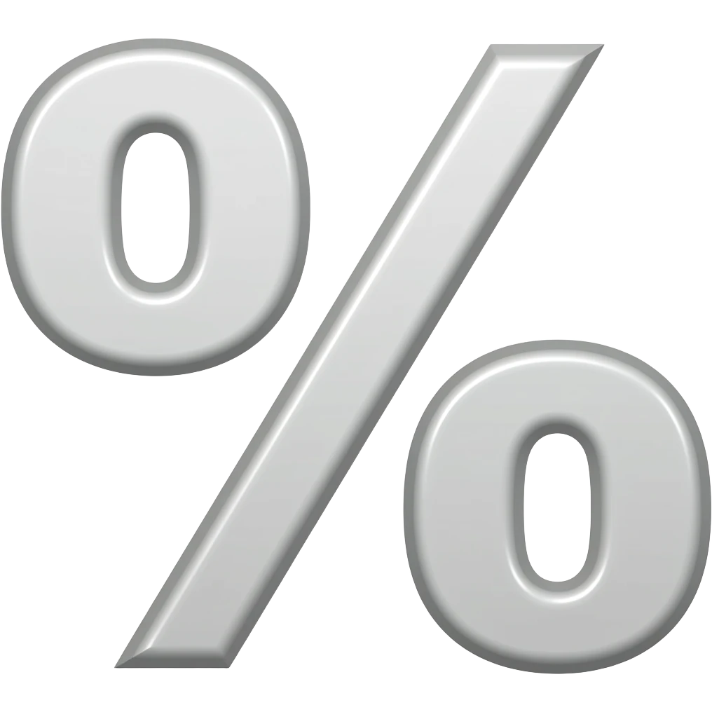 100 % emoji