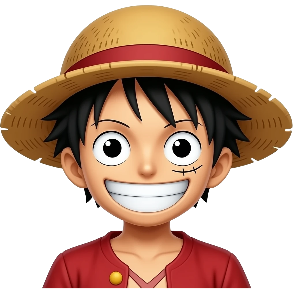 Luffy emoji
