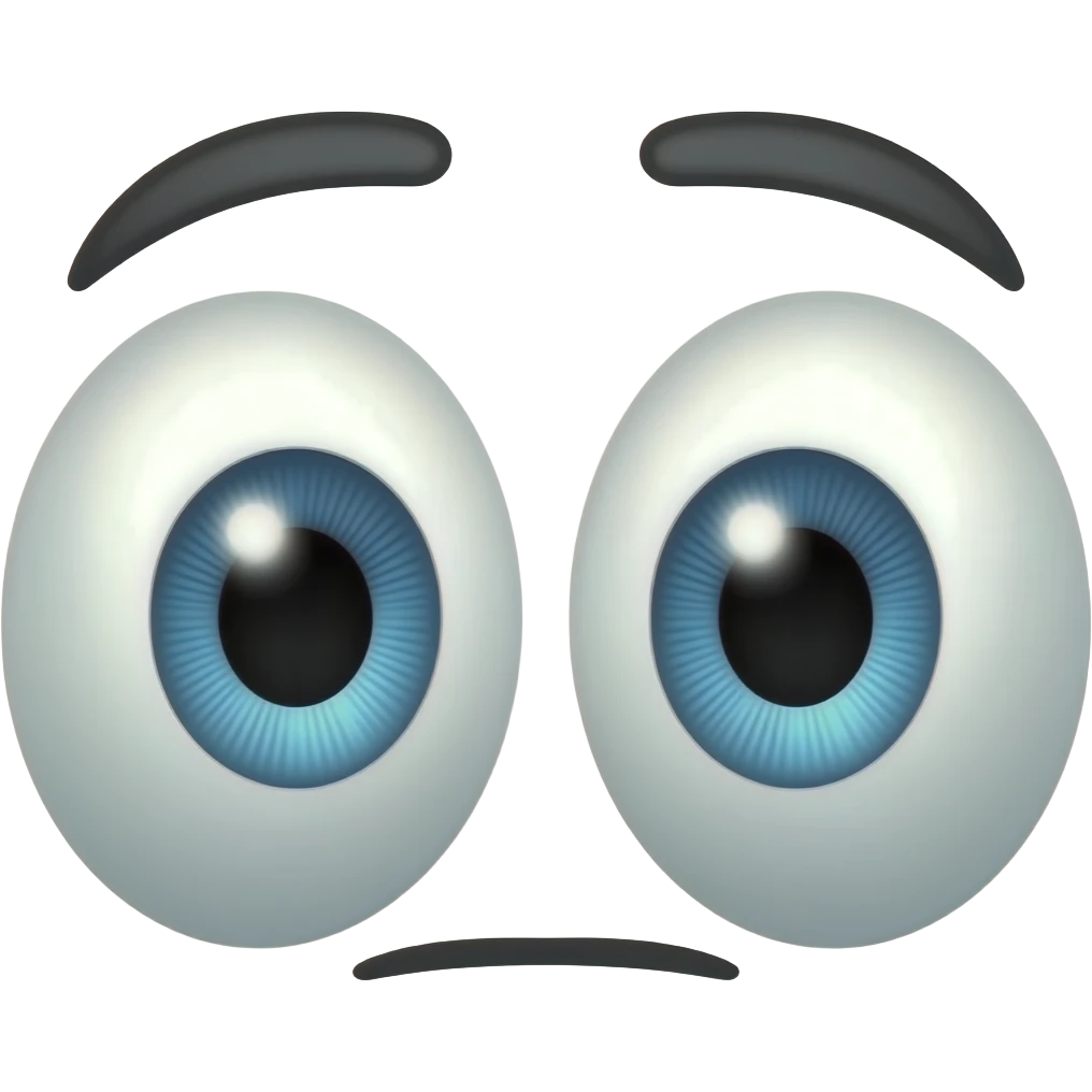 ojos saltarines emoji