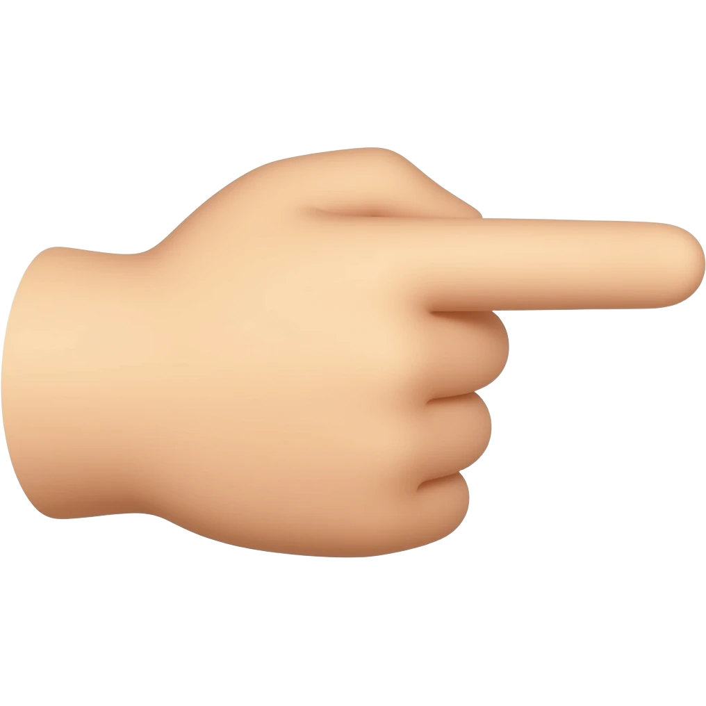 🫵🏼 emoji