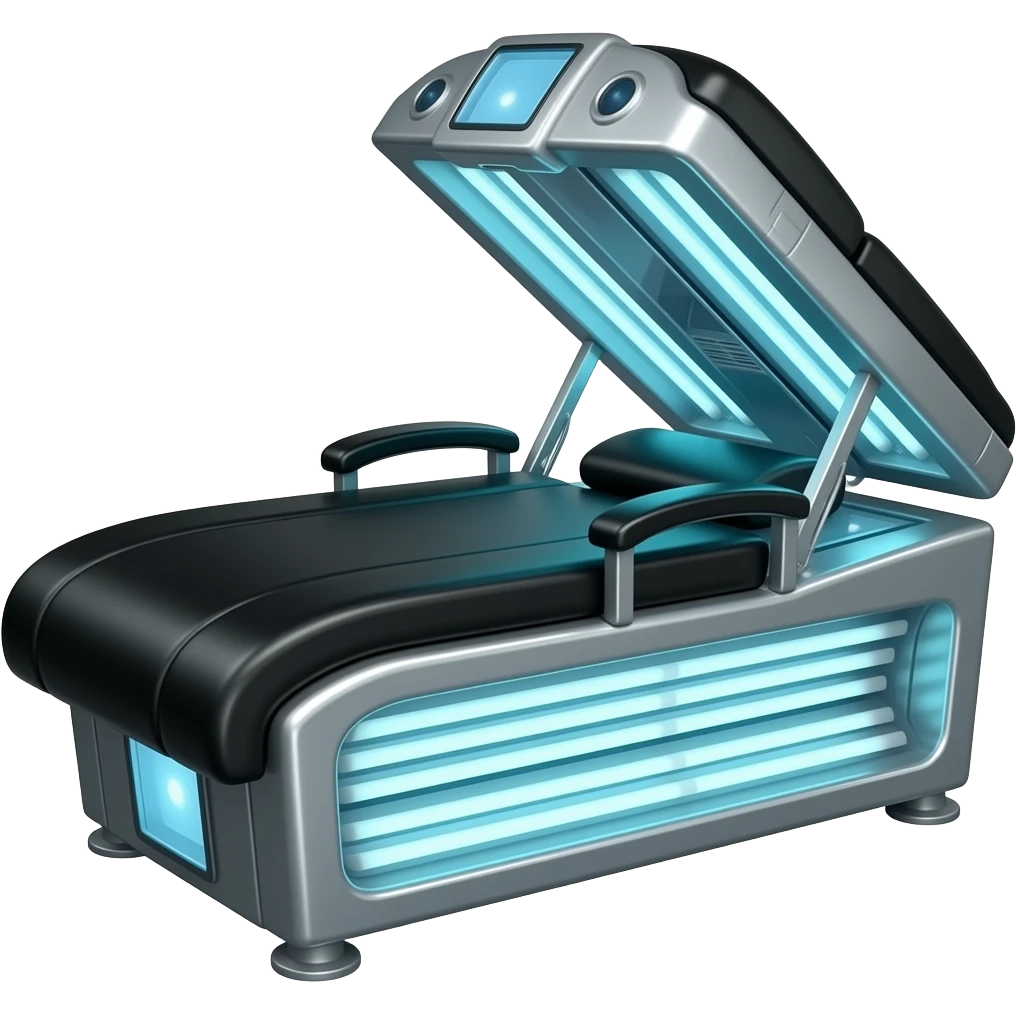 Tanning bed emoji