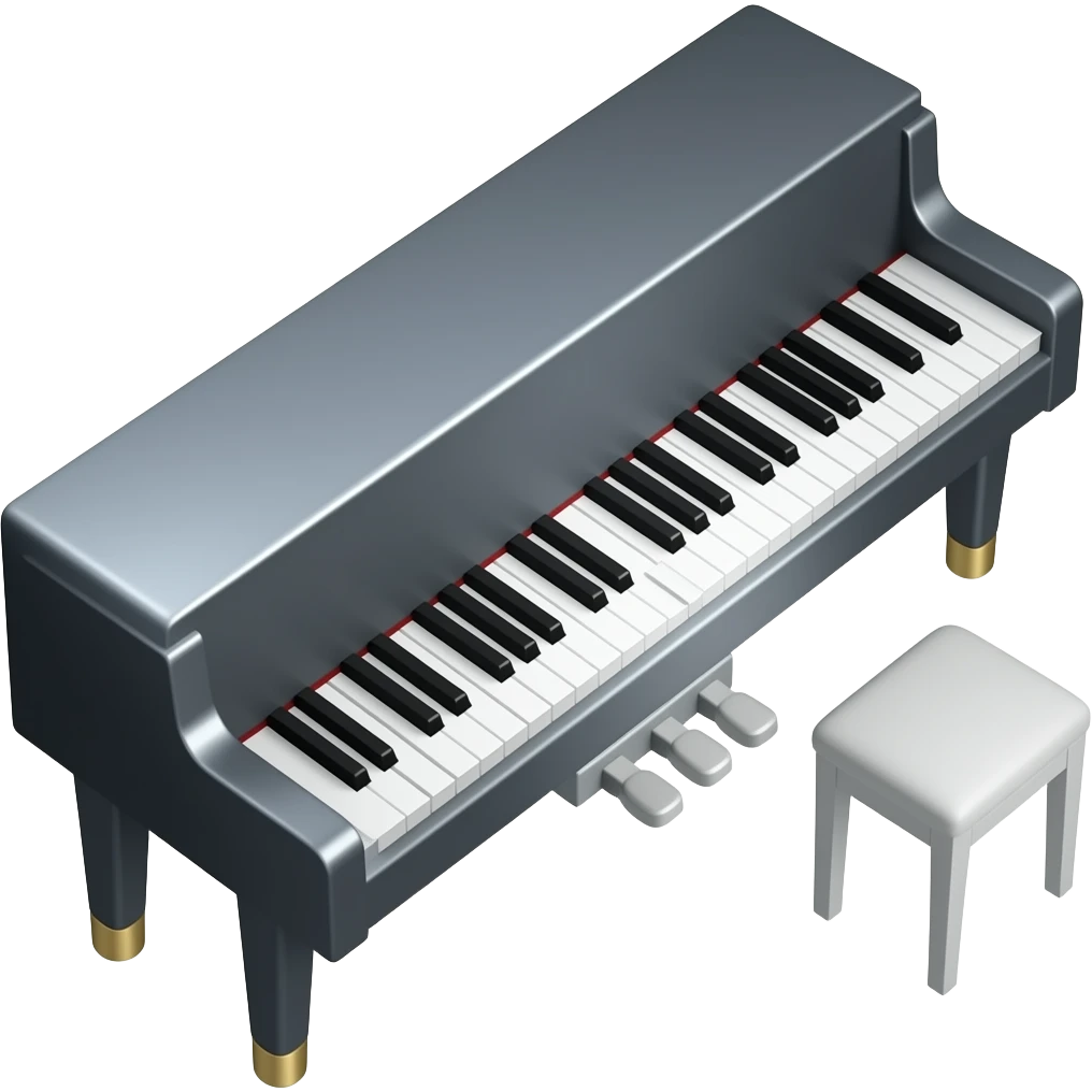 electric piano where are you going emoji