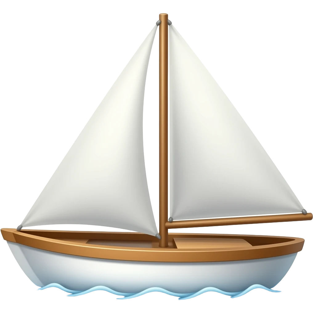 small sailboat emoji