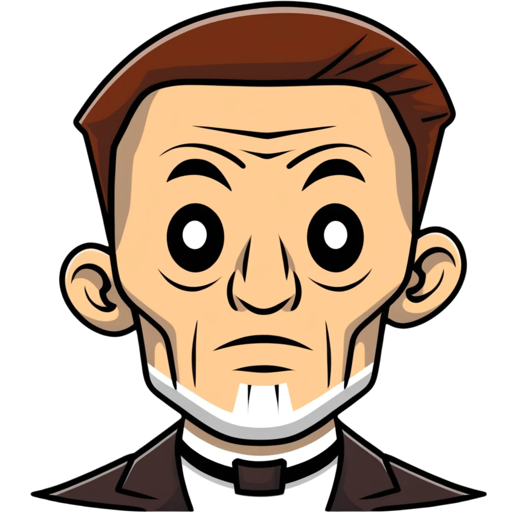 scared John Brown emoji