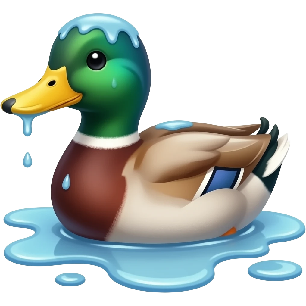 🦆🫠 emoji
