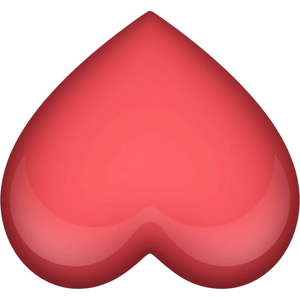 Upside down heart emoji