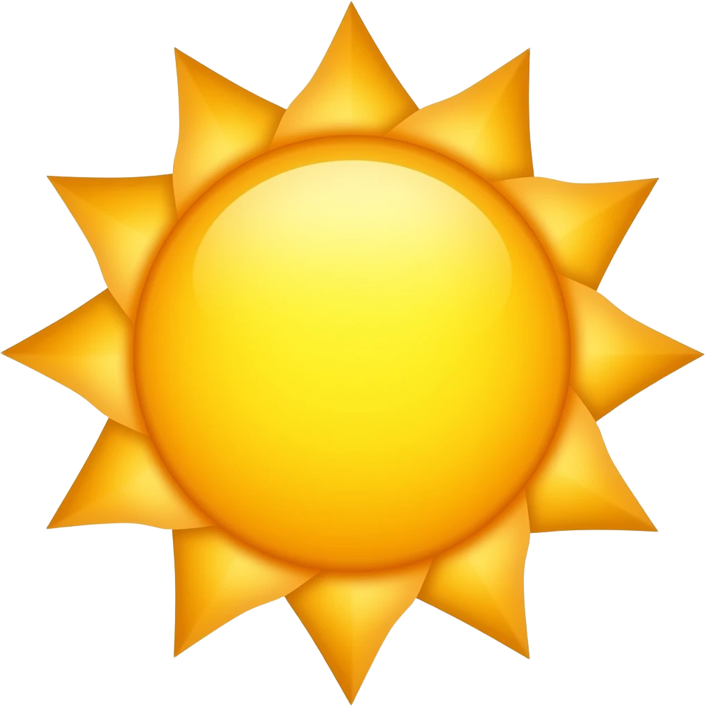 sun emoji