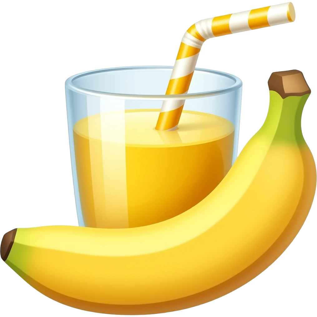banana juice emoji