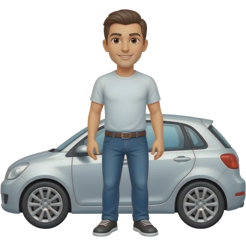 CAREFUL WITH CAR emoji