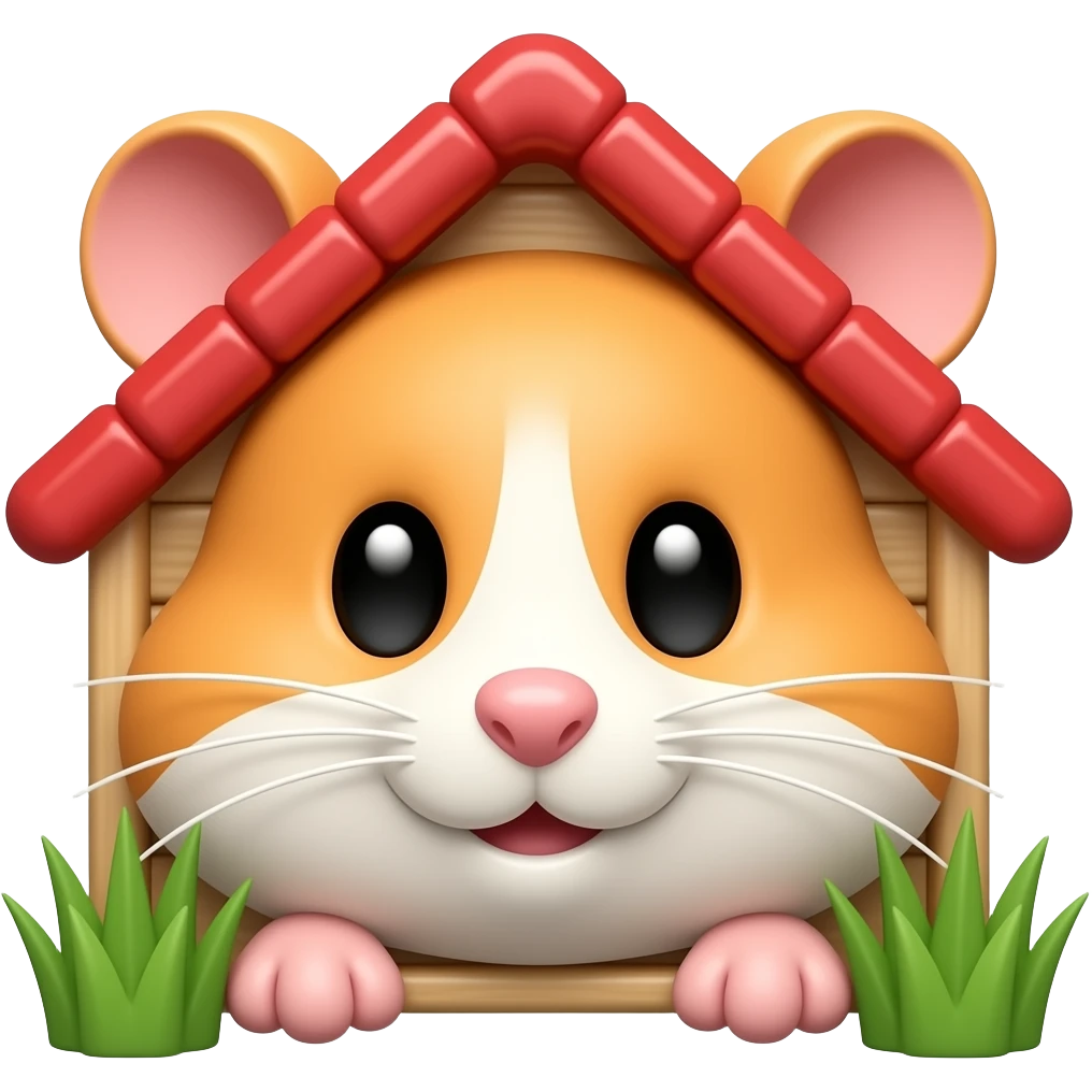 hamster house emoji