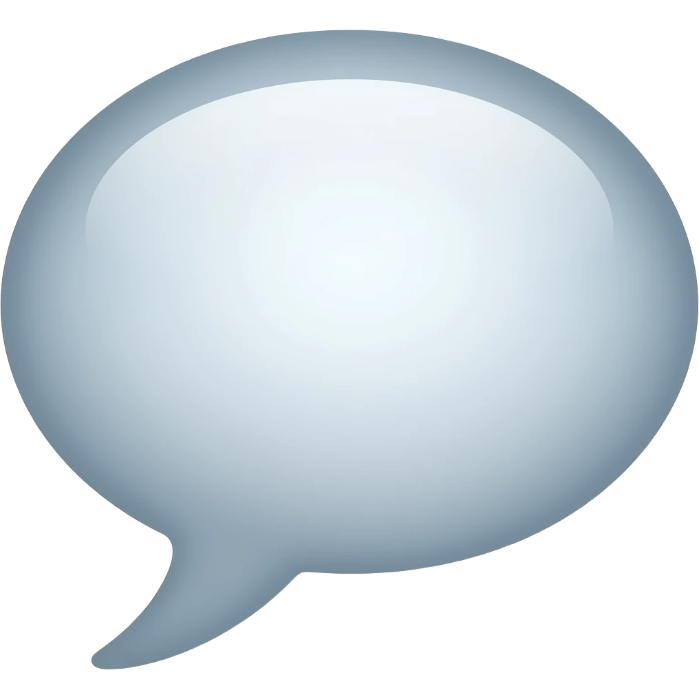 Speech Bubble emoji