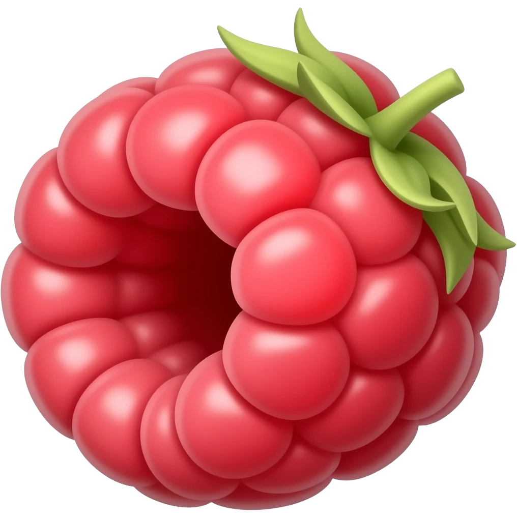 Raspberry emoji