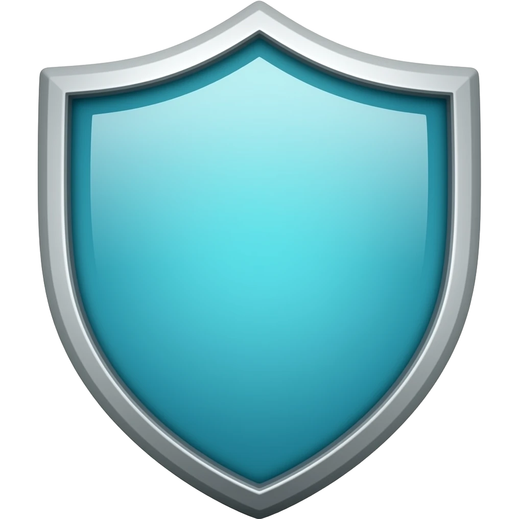 turqoiuse shield emoji