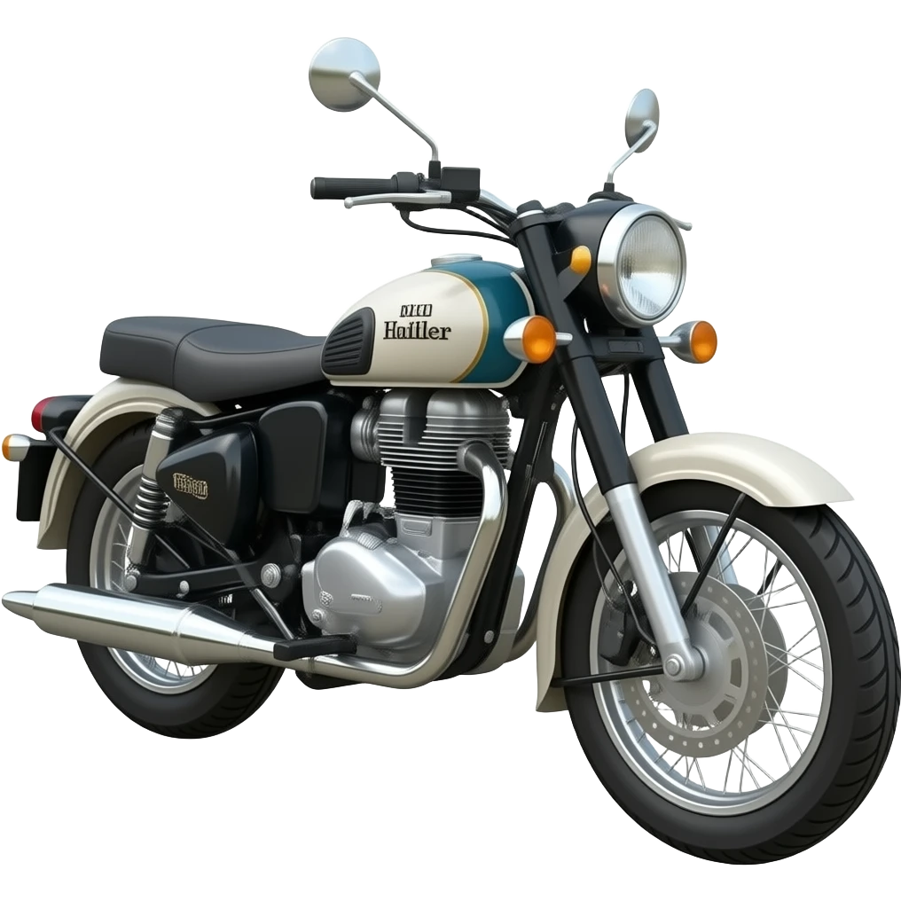 Royal Enfield hunter emoji