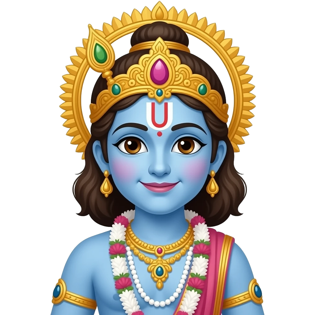 god Krishna emoji