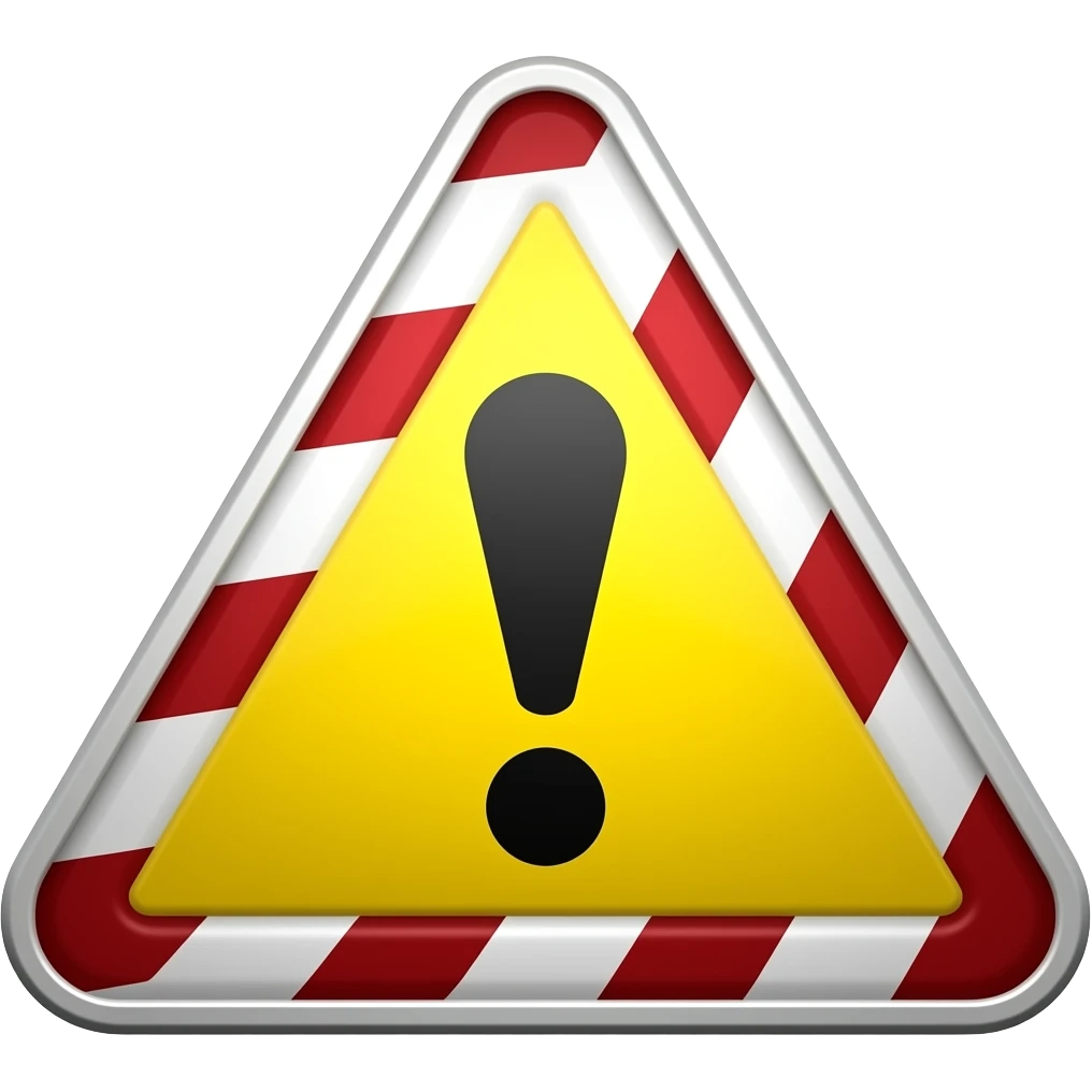 warning sign emoji