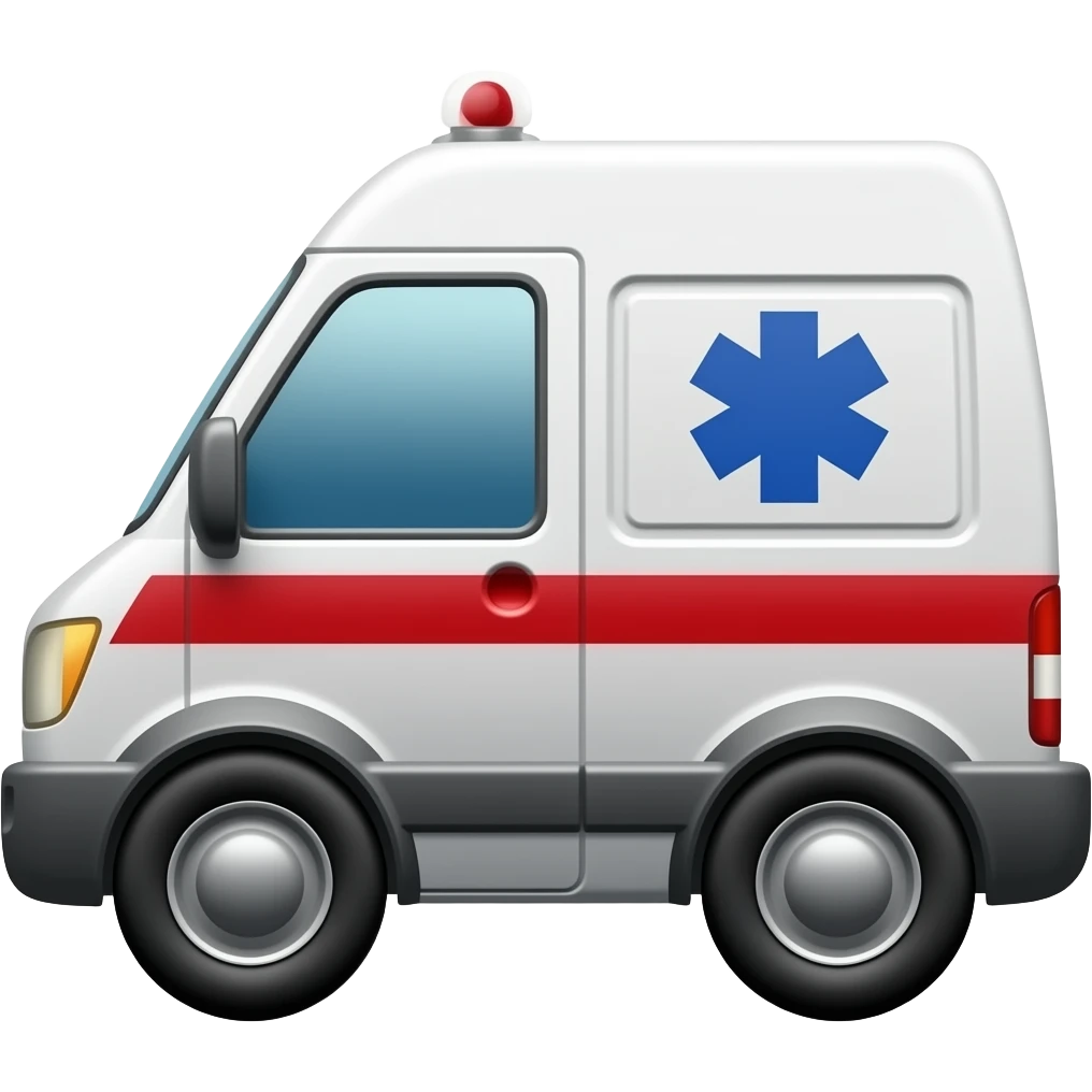 Ambulance emoji