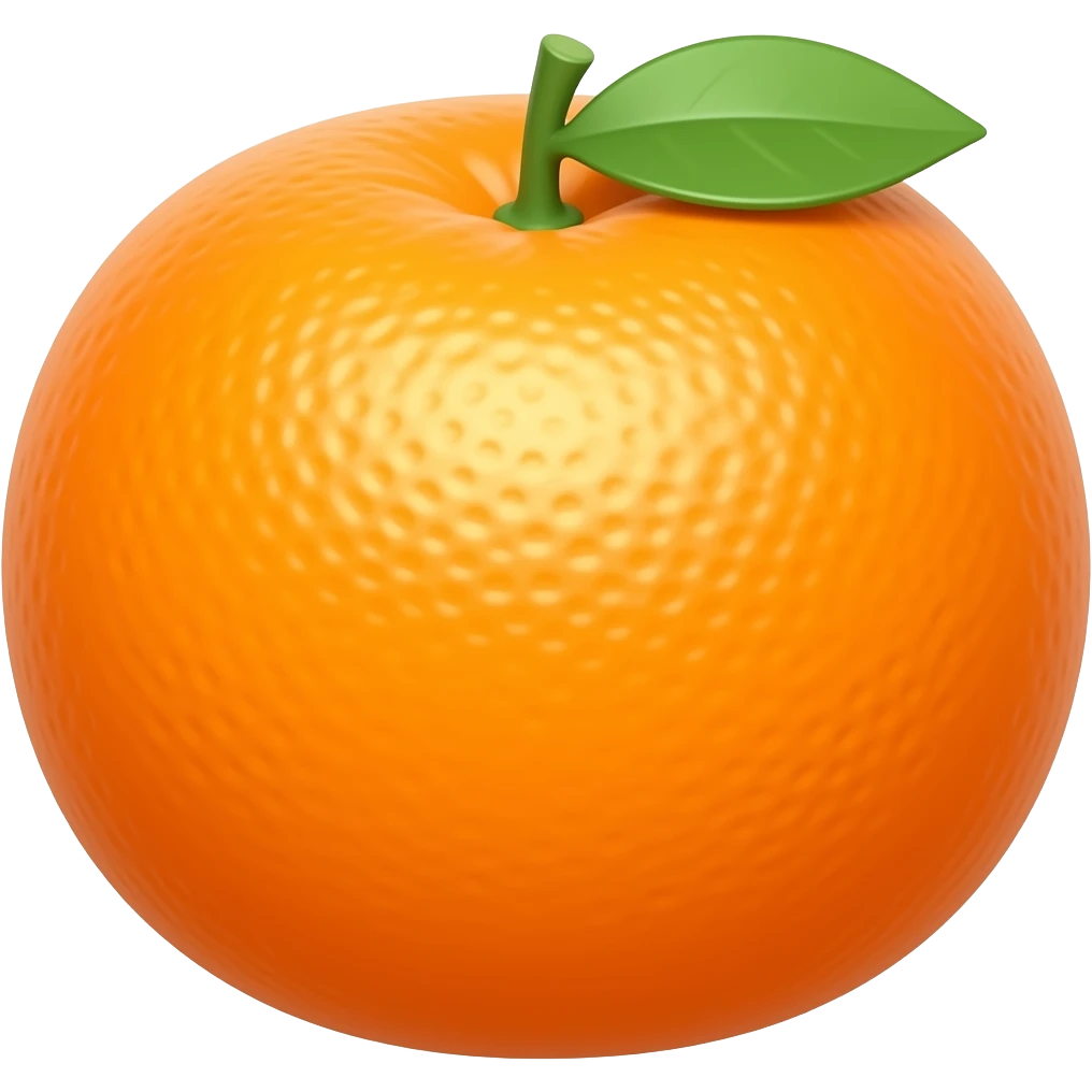 Orange emoji