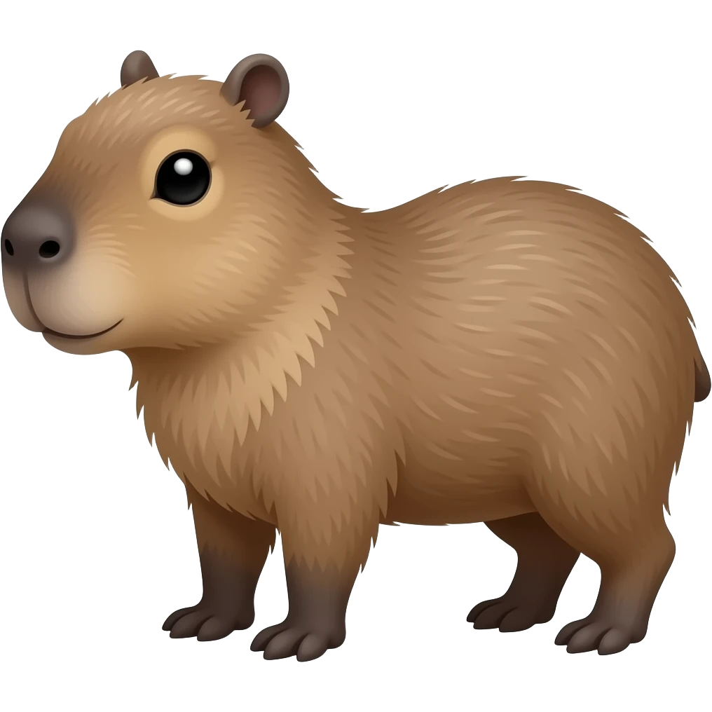 Capybara emoji