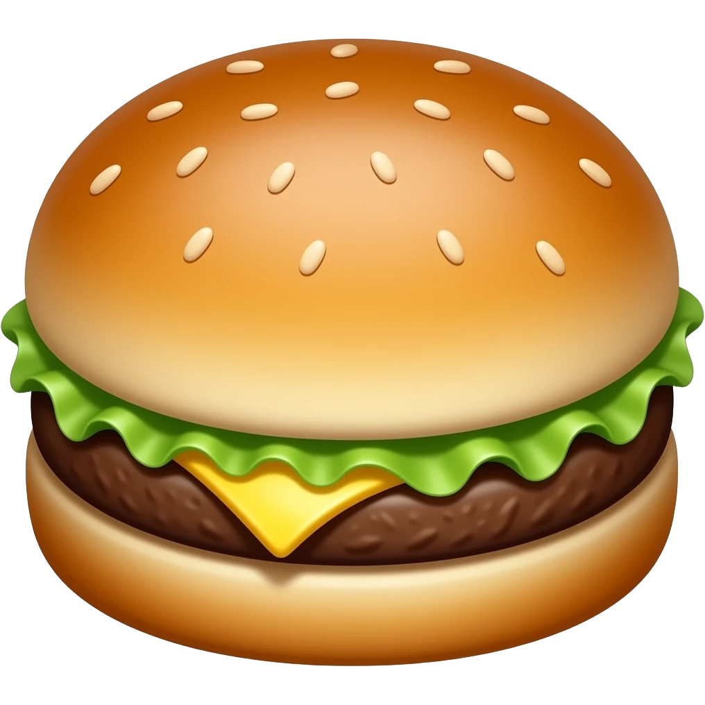 burger buns without ingredients emoji