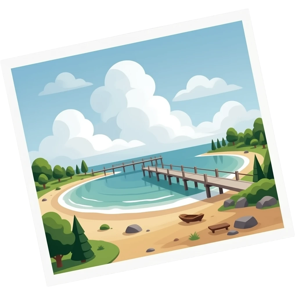printed postcard emoji