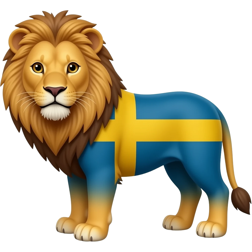 LEON con bandera Suecia emoji