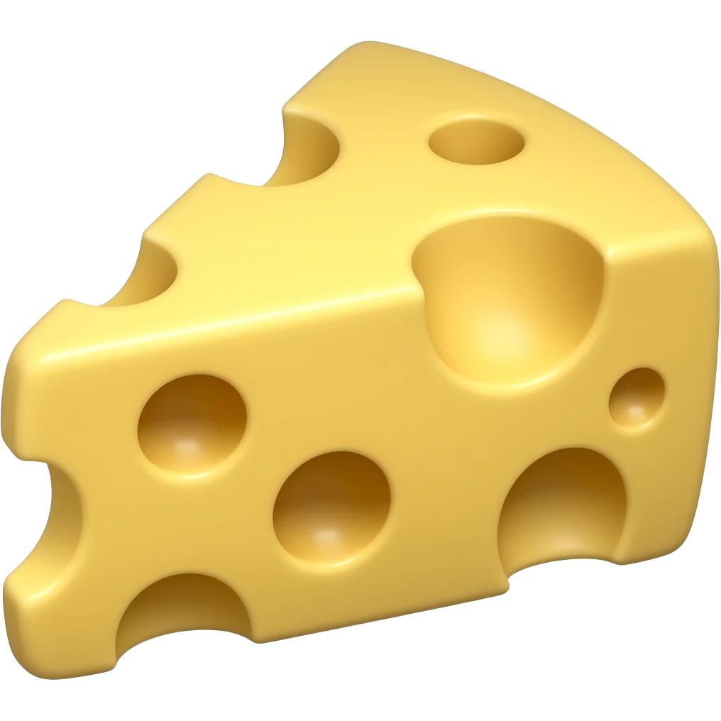 Piece of cheese emoji
