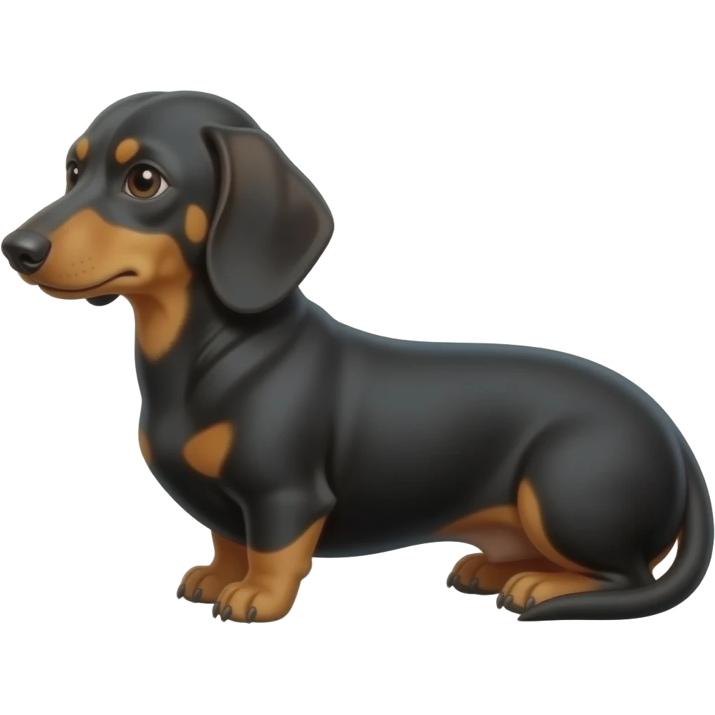 dog dachshund emoji