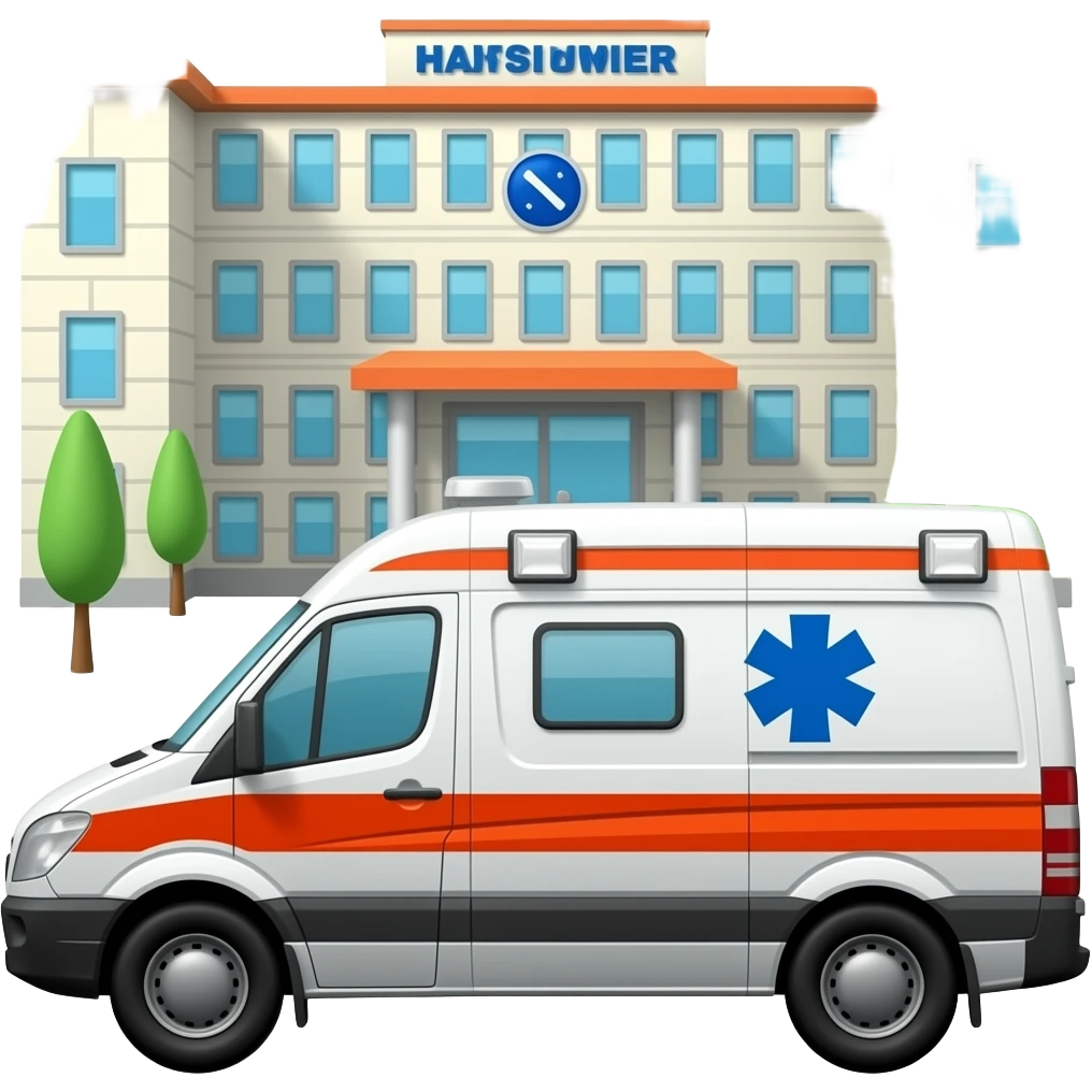 hospital ambulance emoji
