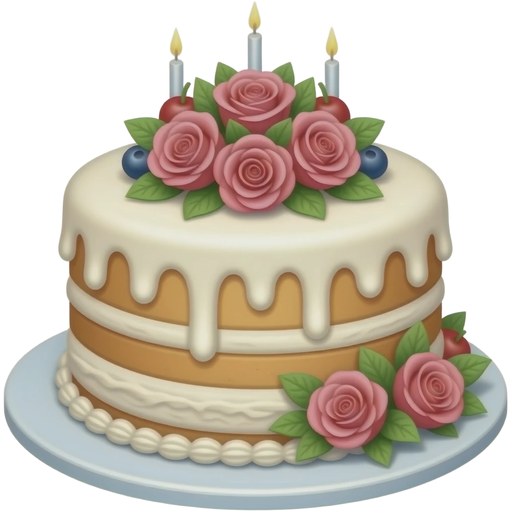 Wedding cake emoji