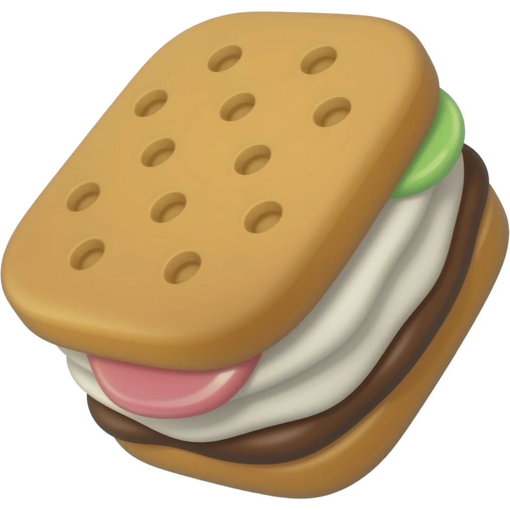 Ice Cream Sandwich emoji