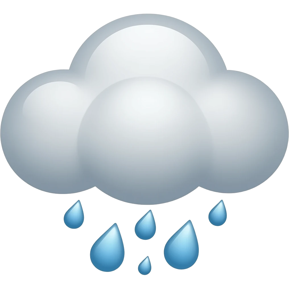 lluvia emoji