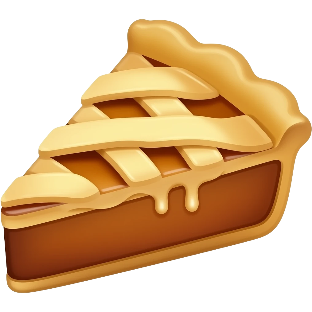 Apple pie emoji