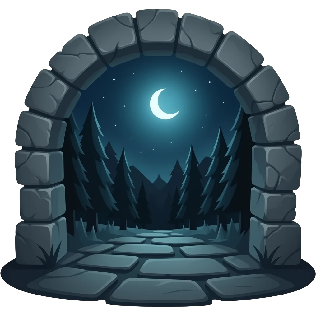 dark dungeon with no border emoji