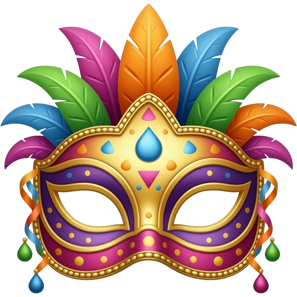 festival mask emoji