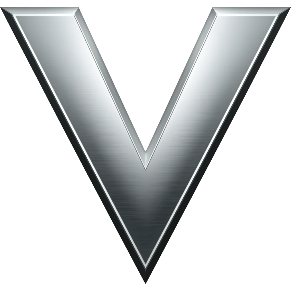 V badge to insert in the text emoji