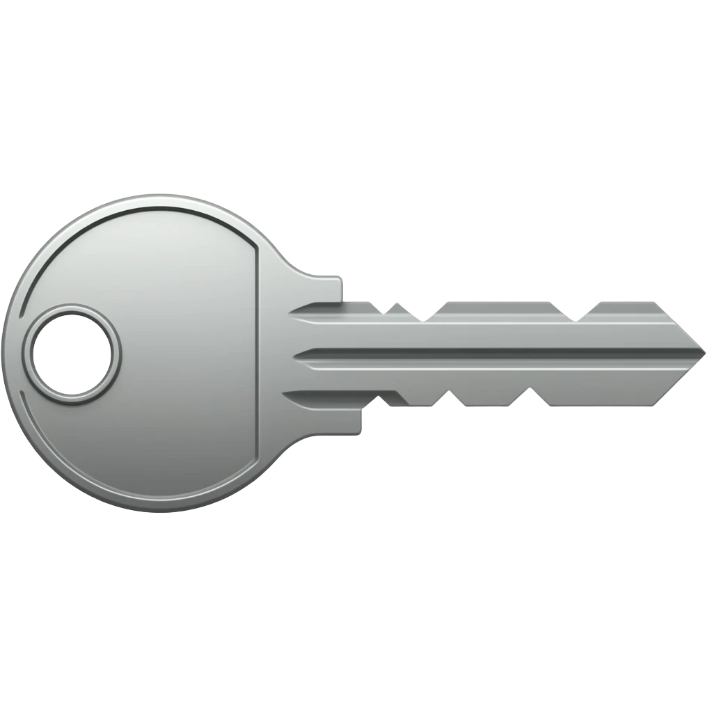 hotel key simple emoji