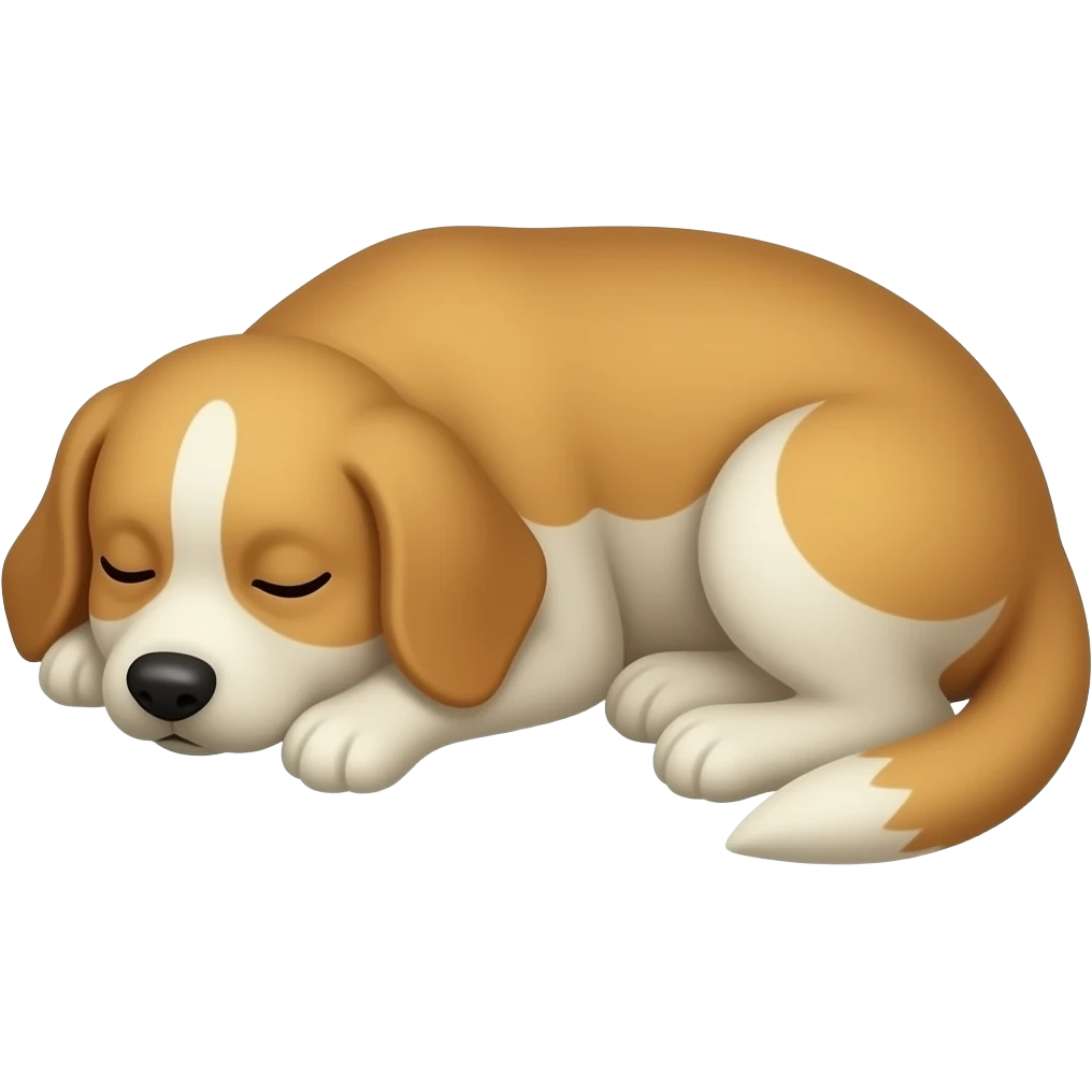 كلب نايمه emoji