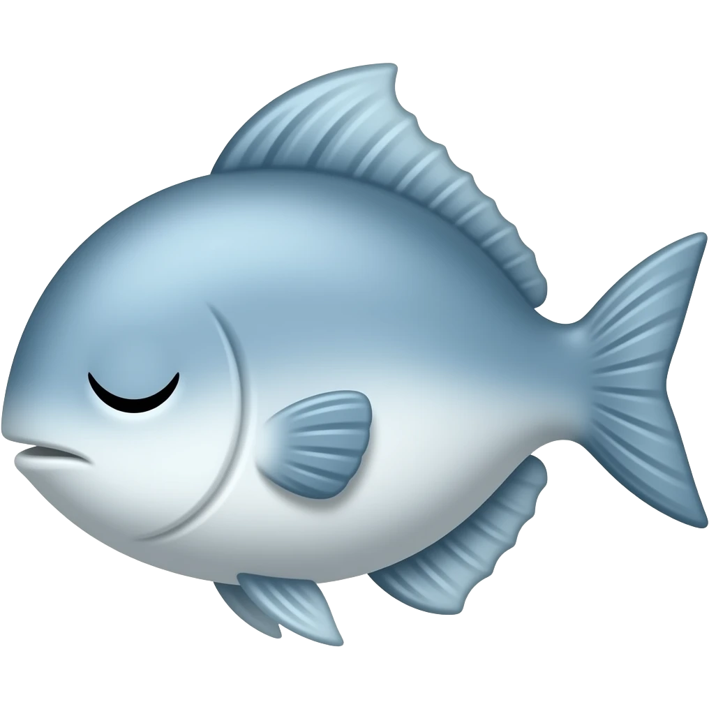 Sleeping Fish emoji