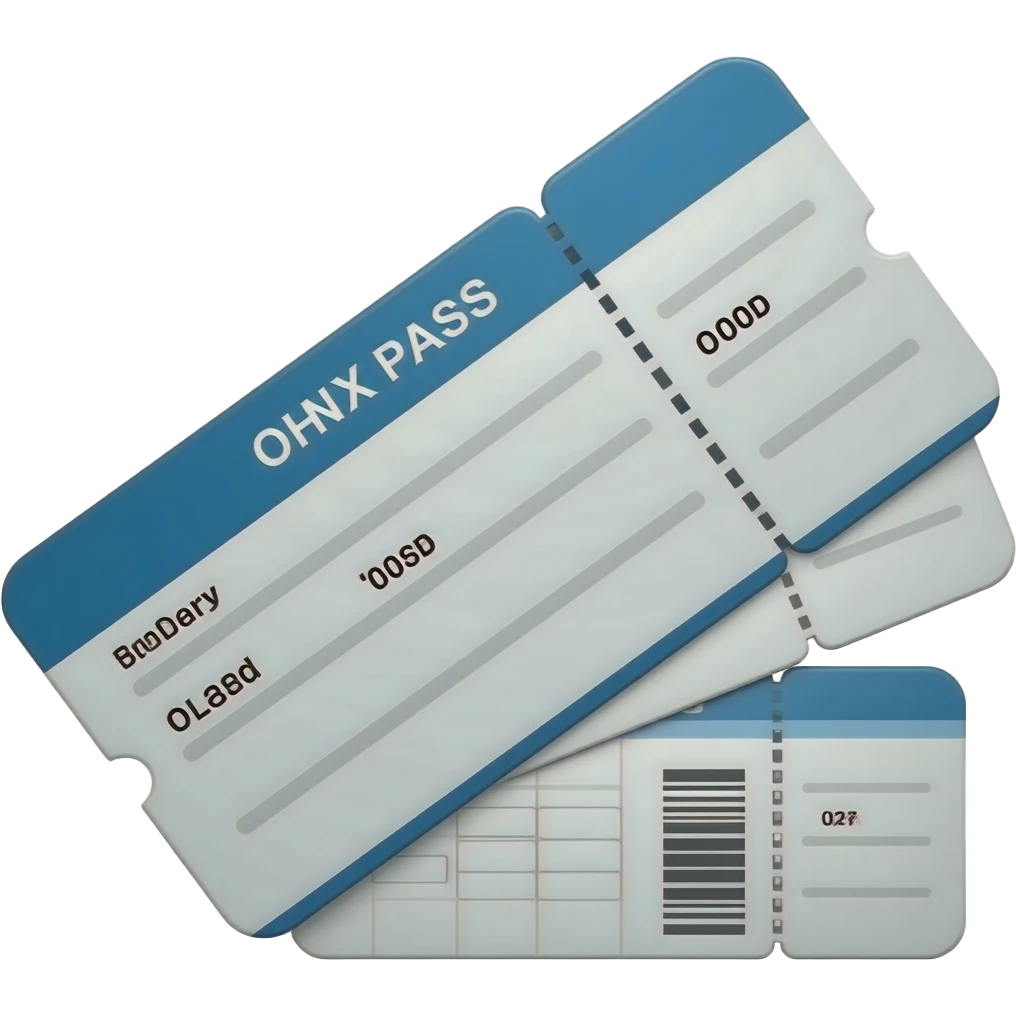 boarding pass strip emoji
