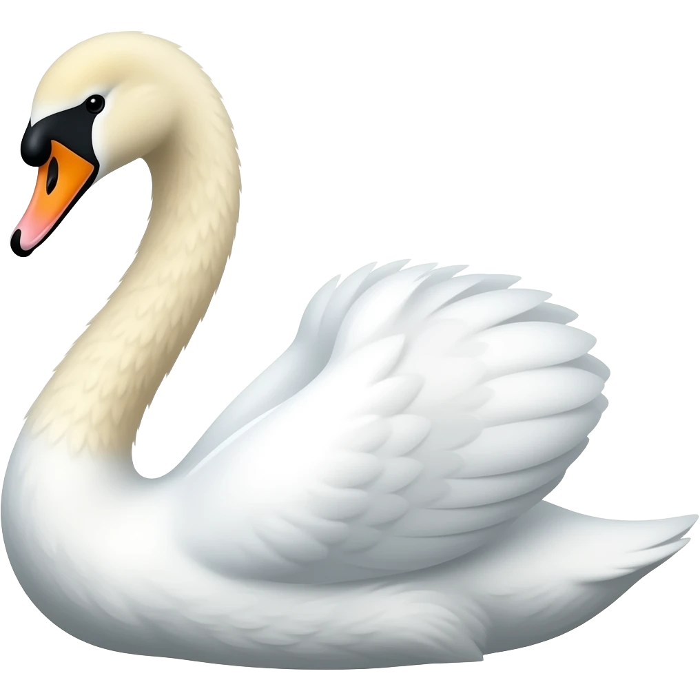 Swan tale emoji