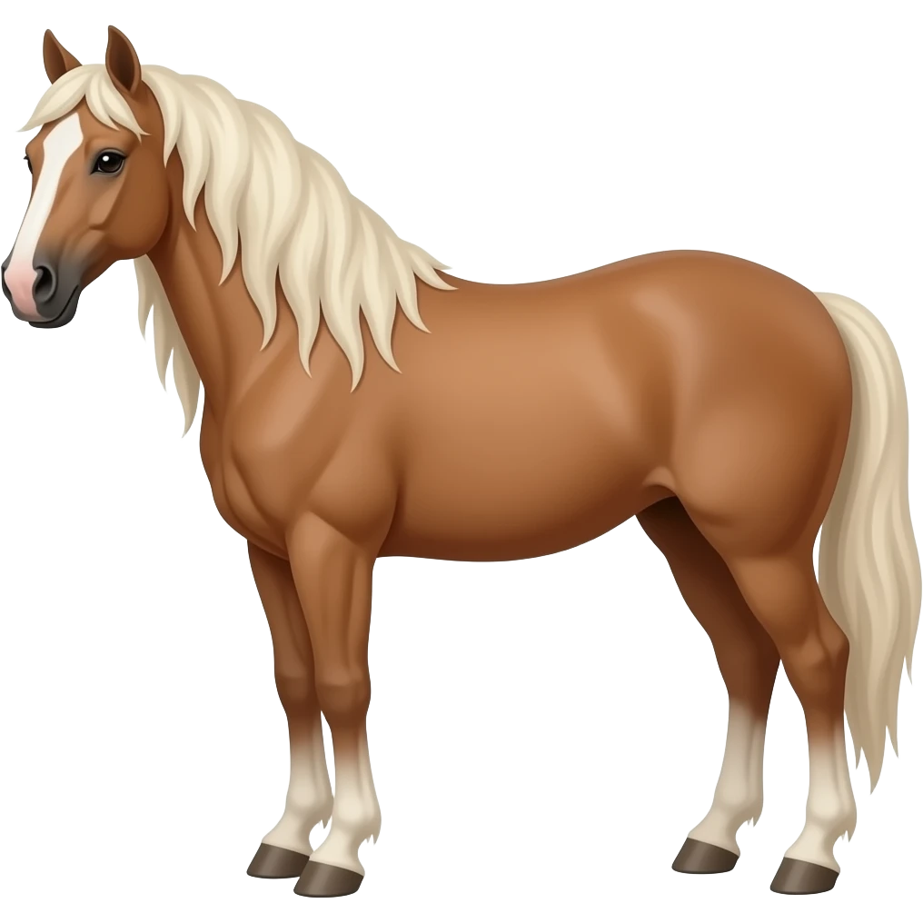 friesian horse emoji