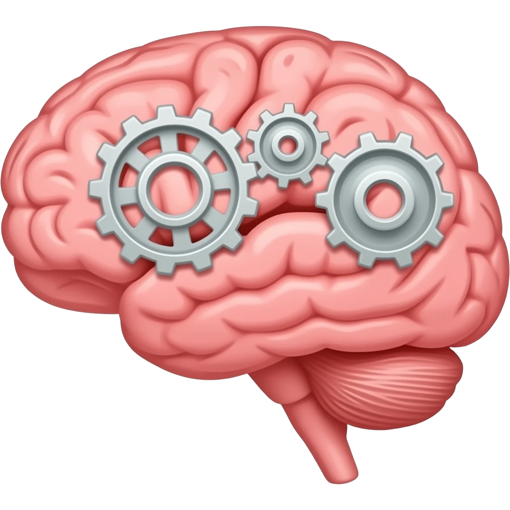 gear brain emoji