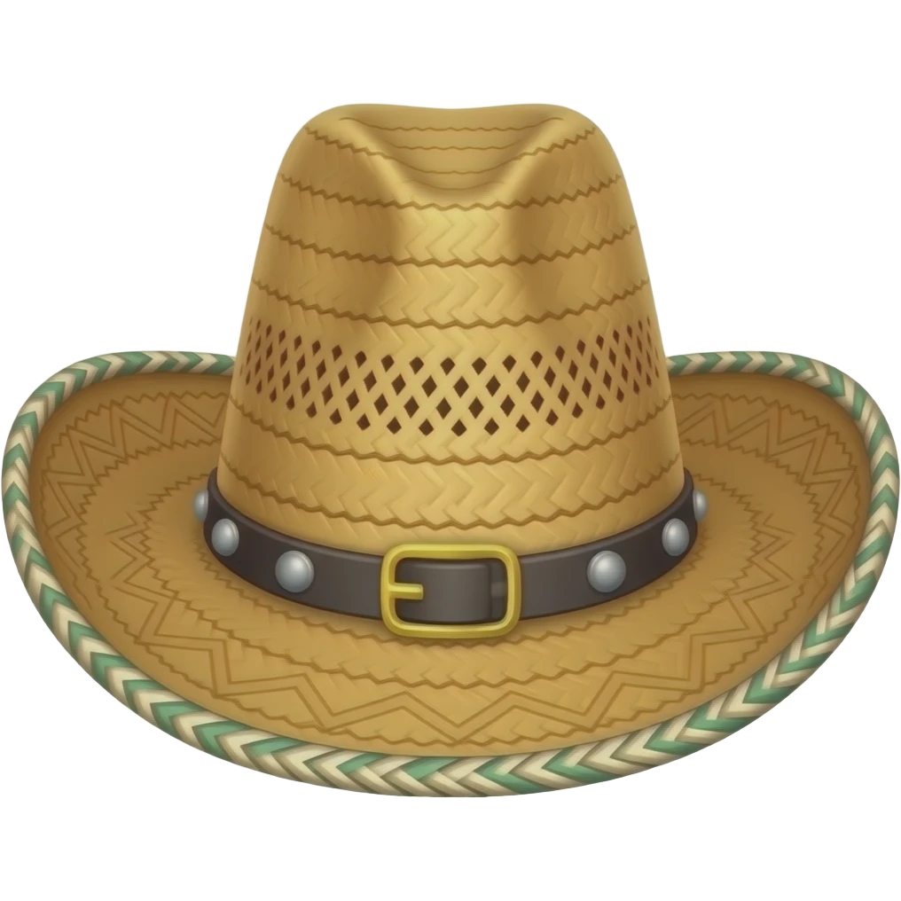 Sombrero ranchero emoji