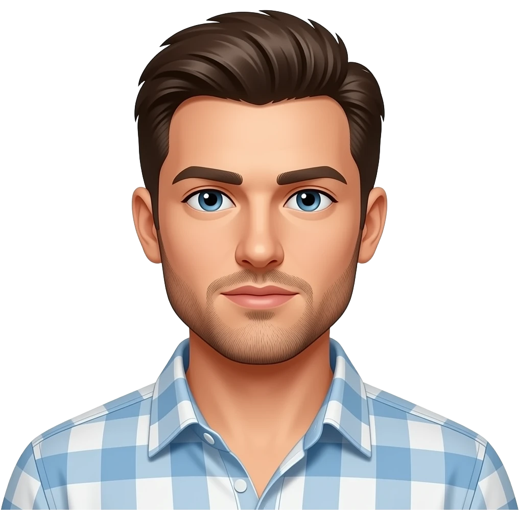 A horny sexy man emoji