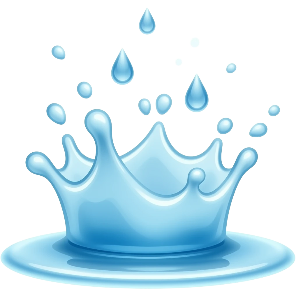 wather splash drops emoji
