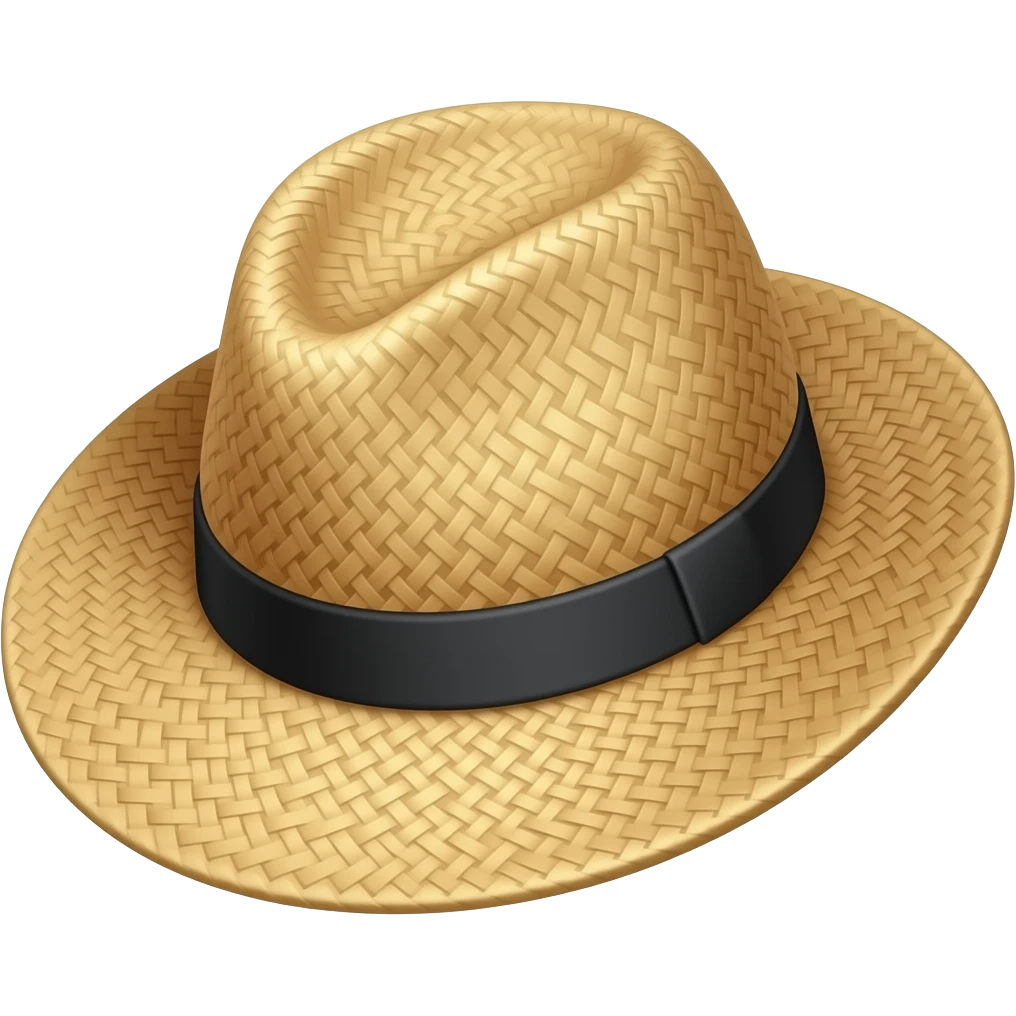 One piece straw hat emoji