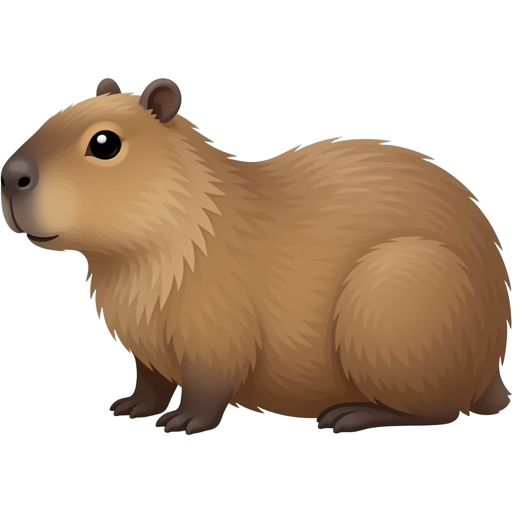 Capybara emoji