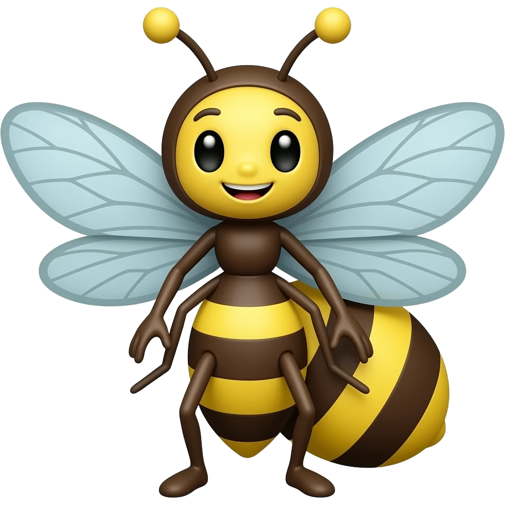 firefly, cartoonish and simple emoji