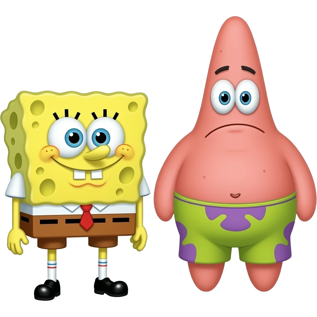 Team SpongeBob can’t be happy emoji